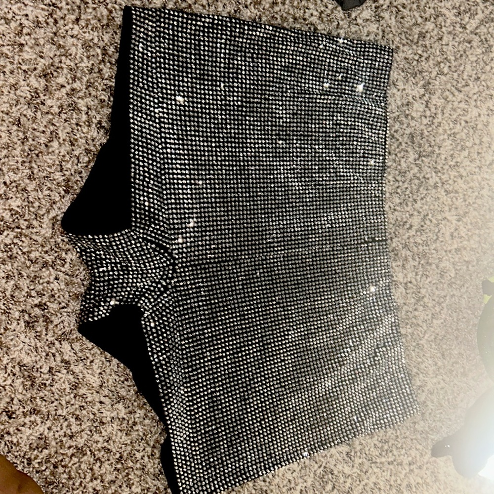 Sparkly Emblemished shorts BRAND NEW wit tags